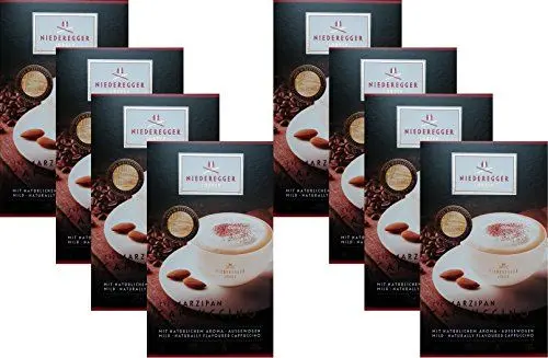 Produktbild: Niederegger Marzipan-Cappuccino, 10 Portionsbeutel, 8er Pack (8x 220 g)