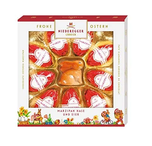 Produktbild: Niederegger Marzipan Eier und Hase, 1er Pack (1 x 175 g)