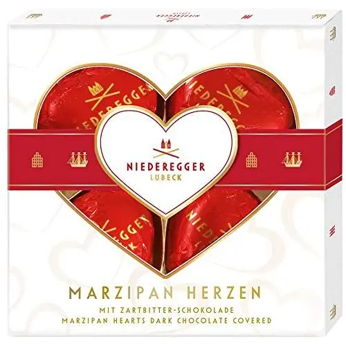 Produktbild: Niederegger Marzipan Herzen 50g