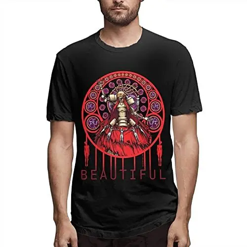 Produktbild: Nier Auto-MATA Men's Cotton Short Sleeve T-Shirt T-Shirts & Hemden(3X-Large)