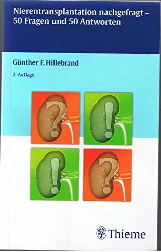 Produktbild: Nierentransplantation nachgefragt - 50 Fragen und 50 Antworten