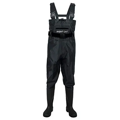 Produktbild: Night Cat Wathose Herren Damen Frauen Wathose mit Stiefeln wasserdichte Atmungsaktive Crosswater Waders