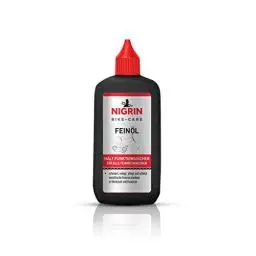 Produktbild: NIGRIN BIKE-CARE Feinöl | 100 ml Flasche | Feinmechaniköl | Für Hobby und Werkstatt | Harz- und säurefrei |, grau