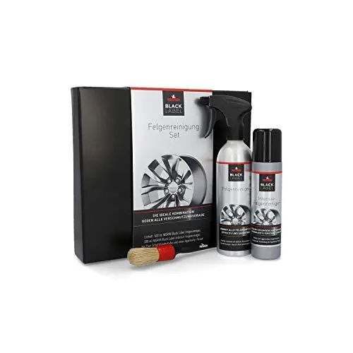 Produktbild: NIGRIN Black Label Felgenreinigungs-Set