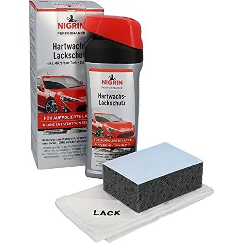 Produktbild: NIGRIN Performance Hartwachs-Lackschutz TURBO 500 ml