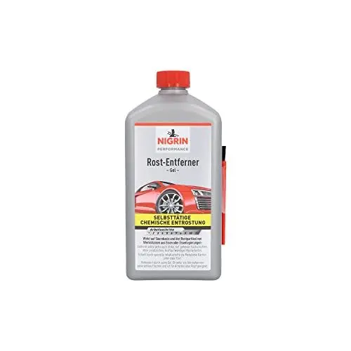 Produktbild: NIGRIN Rost-Entferner Gel, entfernt dicke Rostschichten, schont Metalloberflächen, 1 l