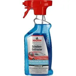Produktbild: NIGRIN Scheiben-Entfroster 500ml Sprühflasche, Scheiben-Enteiser-Spray, Pumpzerstäuber, wirksam bis -55° C, verhindert Wiedervereisung