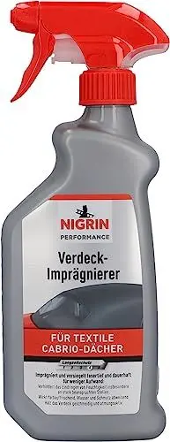 Produktbild: NIGRIN Verdeck Imprägnierer, 500 ml Sprühflasche, wasser- und schmutzabweisend, bis zu 6 Monate Abperl-Effekt, Schwarz2