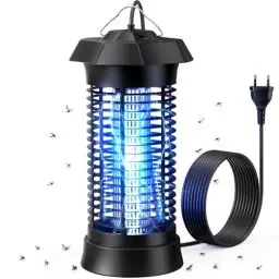 Produktbild: NIIYOCA Insektenvernichter Elektrisch 6W UV-Lampe Insekten & Mückenabwehr Outdoor für Garten - Insektenvernichter gegen Fliegen, Motten, Fluginsekten