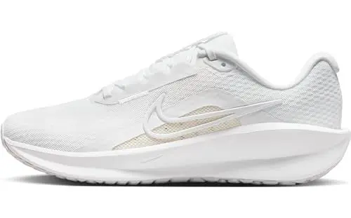 Produktbild: NIKE Damen W Downshifter 13 Sneaker, White White Platinum Tint, 38.5 EU