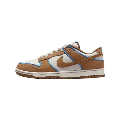 Produktbild: NIKE Herren Dunk Low Retro Premium Sneaker, Helles Orewood Brown British Light Brown, 42.5 EU
