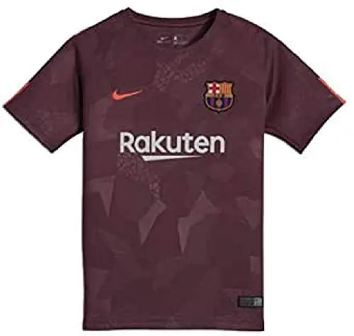 Produktbild: NIKE Herren FCB Y Nk Breathe Stadium Ss 3R Kurzarm Trikot, Nacht Kastanienbraun/Hyper Karmesinrot, XS