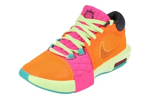 Produktbild: NIKE Herren Lebron Witness 8 Basketball Shoes Sneaker, Orange (Total Orange Thunder Blue 800), 44 EU