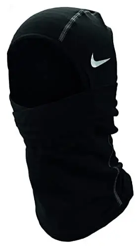 Produktbild: NIKE NNW16 Carta-Fußball mit Dri-Fit-Technologie, wandelbares Faltdesign ermöglicht es Ihnen, die Gesichtsabdeckung anzupassen, warmes Kugelgewebe, zirkulierte Wärme für optimale Temperatur, Schwarz