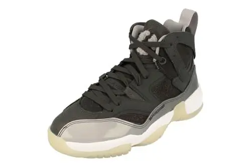 Produktbild: Nike Air Jordan Jumpman Two Trey Damen Trainers DR9631 Sneakers Schuhe (UK 3 US 5.5 EU 36, Anthracite Black Cement Grey 003)