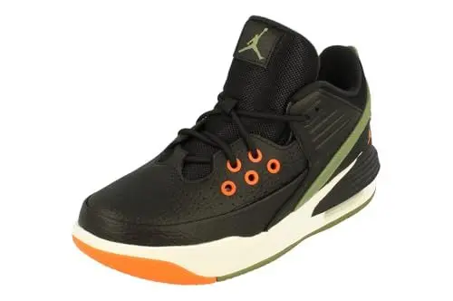 Produktbild: Nike Air Jordan Max Aura 5 GS Trainers DZ4352 Sneakers Schuhe (UK 5.5 us 6Y EU 36.5, Black Sky Light Olive 003)