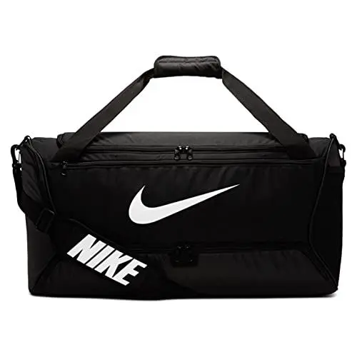 Produktbild: Nike Brasilia (Medium) Trainingstasche, Black/Black/White, 64 x 30 x 30 cm