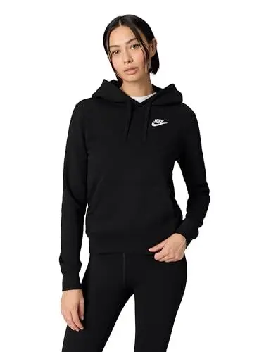 Produktbild: Nike Club Po Kapuzenpullover Black/White XS