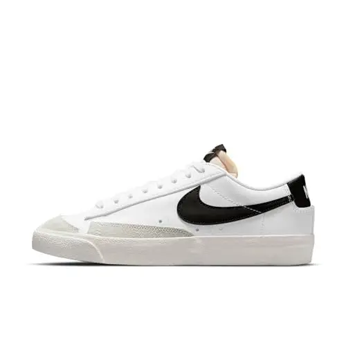 Produktbild: Nike Damen Blazer Low 77 Basketball Shoe, White Black Sail White, 40.5 EU