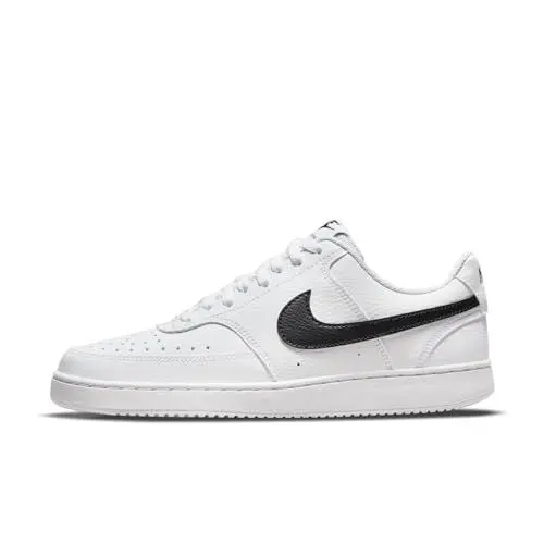 Produktbild: Nike Damen Court Vision Lo Nn Gymnastikschuh, White/Black-White, 39 EU