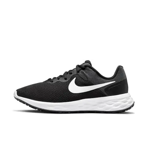 Produktbild: Nike Damen Revolution 6 Laufschuh, Black White Dk Smoke Grey Cool, 37.5 EU