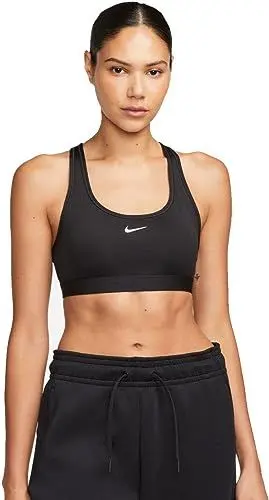 Produktbild: Nike Damen Swoosh SPT T-Shirt, Schwarz/Weiß, S