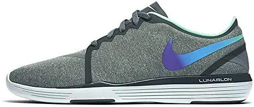 Produktbild: Nike Damen WMNS LUNAR Sculpt Hallenschuhe, Grau Hasta Algen Grünes Glühen Fierce Purple, 38 EU