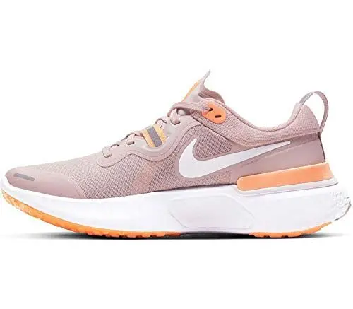 Produktbild: Nike Damen WMNS React Miler Laufschuhe, Mehrfarbig (CHAMPAGNE/WHITE-ORANGE PULSE-BARELY ROSE), 38.5 EU