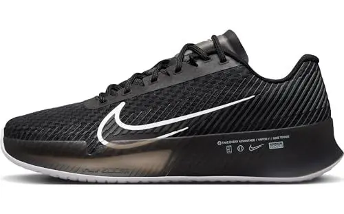 Produktbild: Nike Damen W Zoom Vapor 11 Hc Tennisschuh, Schwarz Weiß Anthrazit, 40.5 EU