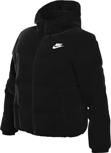 Produktbild: Nike Damen Essential Jacke, Black/White, M EU