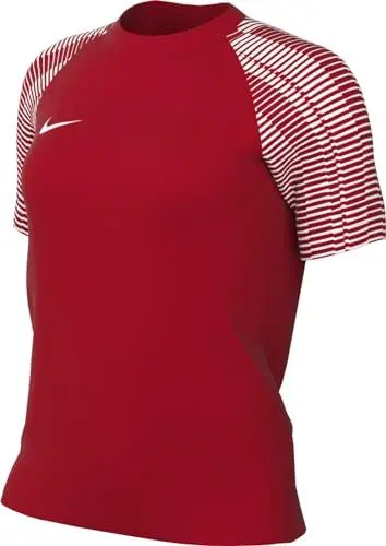 Produktbild: Nike FZ4887-657 W NK DF Academy JSY SS Sweatshirt Damen University RED/White/White Größe L
