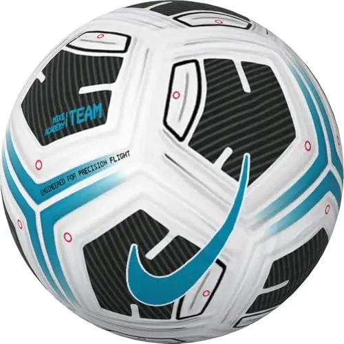 Produktbild: Nike FZ7540-102 NK Academy - Team - FA24 Recreational Soccer Ball Unisex White/Black/LT Blue Fury Größe 5