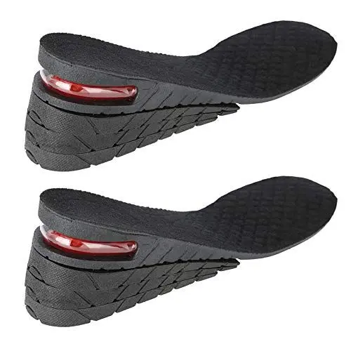 Produktbild: Nike Four Layers Adjustable Height Increase Insoles, Orthopädische Einlegesohlen Arbeitsschuhe Unisex, Höhenvergrößernde Erhöhung Einlegesohlen Schuheinlage, Atmungsaktive Weich An