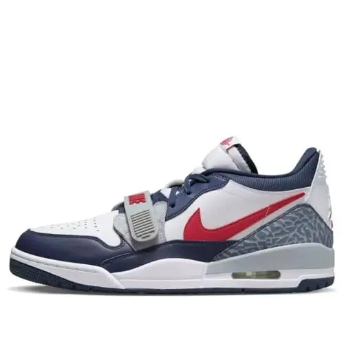 Produktbild: Nike Herren Air Jordan Legacy 312 Low Sneaker, White Varsity Red Midnight Navy, 44 EU