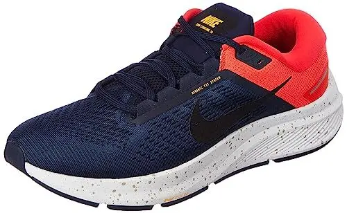 Produktbild: Nike Herren AIR Zoom Structure 24 Sneaker, Obsidian Bright Crimson, 44 EU
