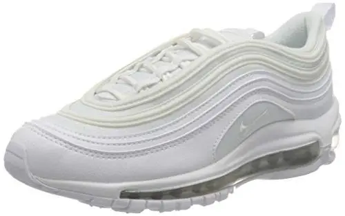 Produktbild: Nike Herren Air Max 97 (gs) Leichtathletikschuhe, Weiß (White/White/Metallic Silver 000)