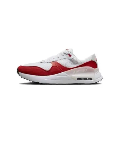 Produktbild: Nike Herren Air Max Systm Sportschuh, White White University Red, 46 EU