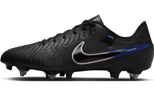 Produktbild: Nike Herren Legend 10 Academy Sg-Pro Ac Fußballschuh, Black Chrome Hyper Royal, 43 EU