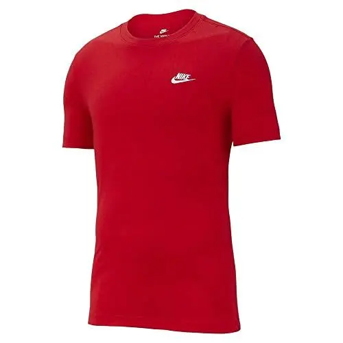 Produktbild: Nike Herren M Nsw Club Tee Shirt, University Red/White, XXL EU