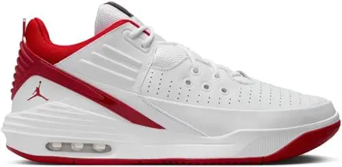 Produktbild: Nike Herren Max Aura 5 Basketballschuh, White/Gym Red-Black, 42.5 EU