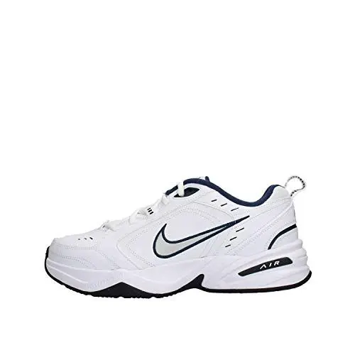 Produktbild: Nike Herren Monarch IV 415445-102 Fitnessschuhe, Weiß Midnight Navy Metallic Silver, 47 EU