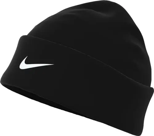 Produktbild: Nike Herren Peak Beanie-Mütze, Black/White, Einheitsgröße EU