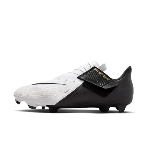 Produktbild: Nike Herren Phantom Gx Ii Acad Easyon Fgmg Fußballschuhe, White/Black-MTLC Gold Coin, 44 EU