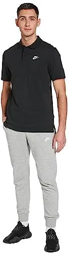 Produktbild: Nike Herren Sportswear Poloshirt, Black/White, XXL EU