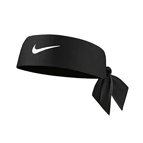 Produktbild: Nike Herren Swoosh Stirnband, Black/White, Einheitsgröße EU
