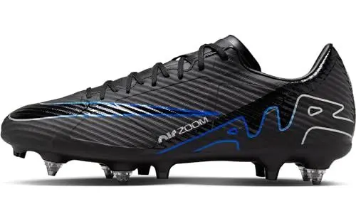 Produktbild: Nike Herren Zoom Vapor 15 Acad Sg-Pro Ac Fußballschuh, Black Chrome Hyper Royal, 43 EU