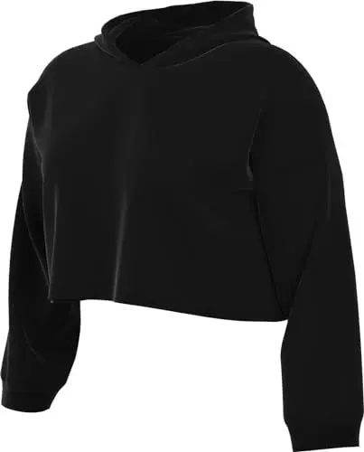 Produktbild: Nike Luxe Kapuzenpullover Black/Iron Grey XL