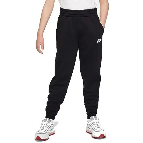 Produktbild: Nike NSW Club Trainingshose Black/White, 128-137 cm