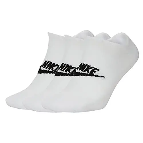 Produktbild: Nike No-Show Socken Sportswear Essential, White/Black, XL, SK0111-100