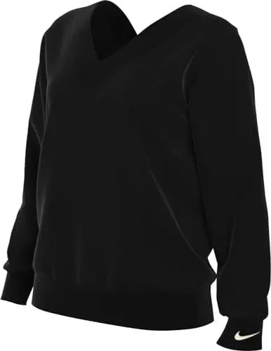 Produktbild: Nike Phoenix FLC Sweatshirt Black/Sail M